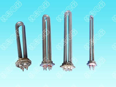 Flange electric heating pipe
