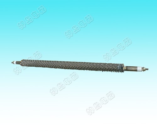 Finned electric heating tube