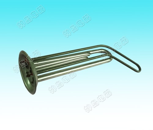 Flange electric heating pipe
